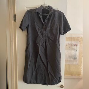 GAP Grey Shirt Dress